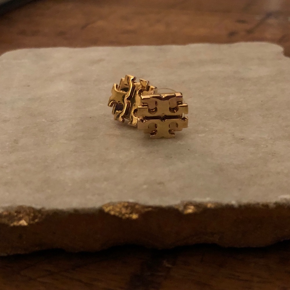 Tory Burch Logo earrings
